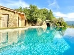 Blue pool water Blue pool water